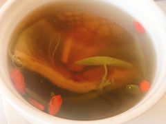 人参枸杞煨鲜菌-谷语中餐厅