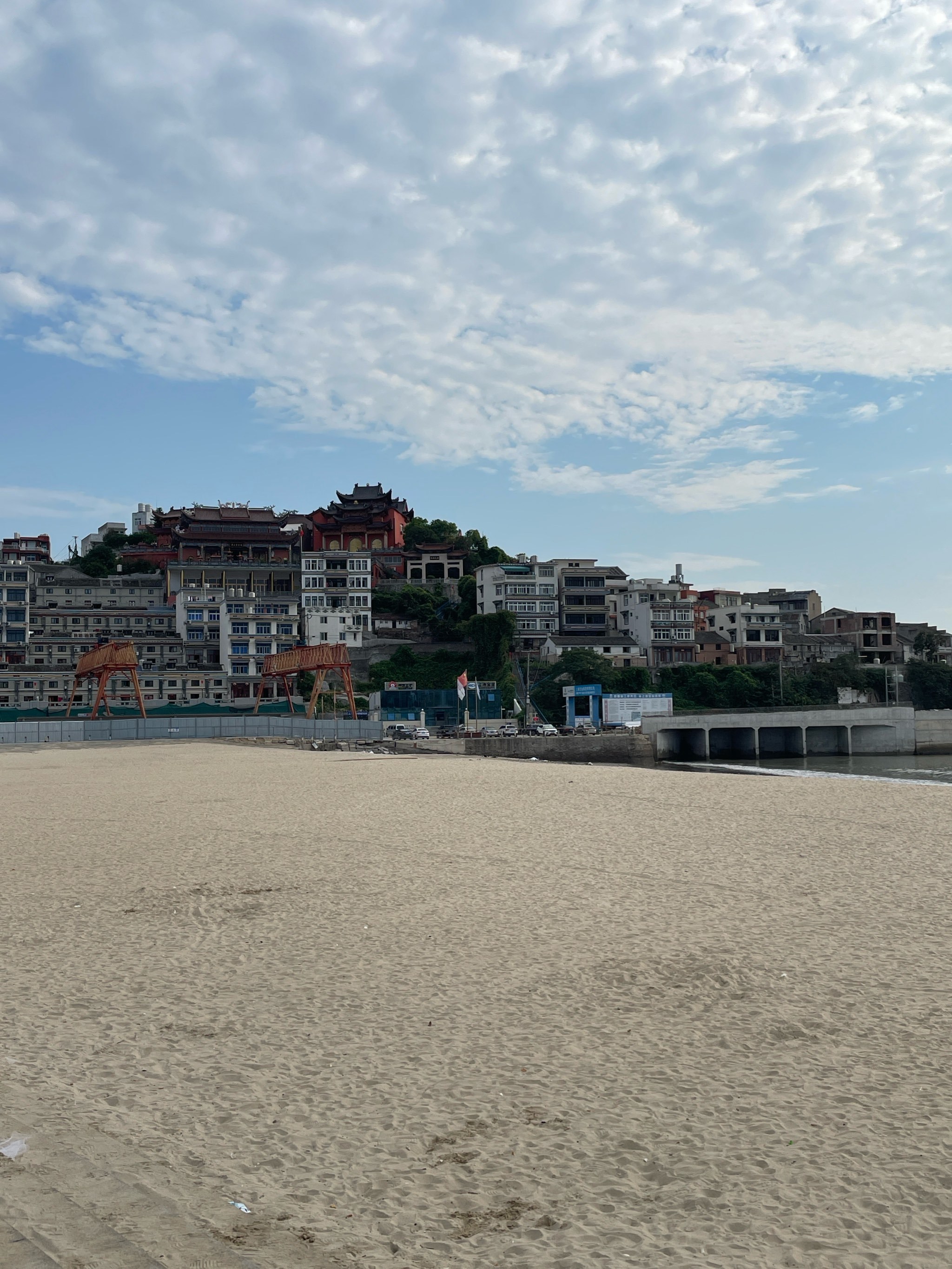 在浙江‼️据说这是玉环假期游玩必去的免费沙滩❓