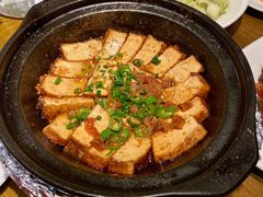 砂锅脆皮豆腐-炊烟小炒黄牛肉(中心印象城店)