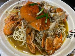 膏蟹汤面-十面欢腾·海鲜面·台式Bistro(长乐路店)