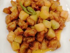 菠萝古老肉-怡园饭店-餐厅(四望亭店)