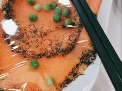 热熏三文鱼配刀豆色拉-宜家·瑞典风味餐厅(北京西红门店)