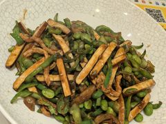 青椒毛豆米肉丝-雅酌园·烟火南京菜(颐和路店)