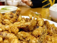 椒盐鱿鱼须-顺发饭店