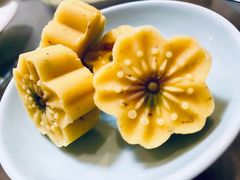 苏式船点绿豆糕-蟹村草堂·苏式园林人文农家·大闸蟹
