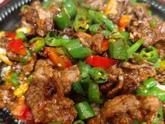 铁板孜然牛肉-芳芳餐厅(白沙路店)