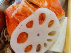 招牌生吃蟹肉-东镇老火锅(长春路首店)