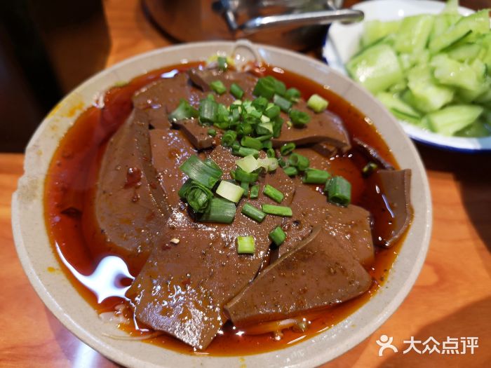 麻婆婆白家肥肠粉(连城店-鲜鸭血-菜-鲜鸭血图片-深圳美食-大众点评