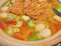 丝瓜鱼丸炖馓子-永安鱼庄·镇江菜(三店纬五路店)