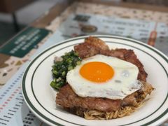 猪扒蛋葱油捞丁-华嫂冰室(尖沙咀店)