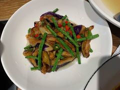 茄子豇豆-鸡毛店·川菜(双楠店)