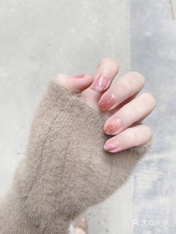 仙女款美甲～ 也适合指甲不长的仙女哦