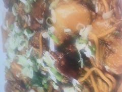 -陕北农家小吃风干羊肉剁荞面