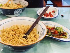 小炒黄牛肉干拌面-刘氏三和面馆