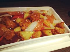 菠萝酸甜鸡球-华辉快餐店(江南西总店)