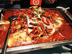 -探鱼·鲜青椒爽麻烤鱼(中天广场店)