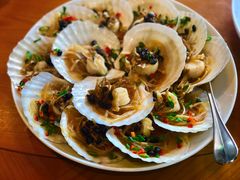 红豆鼓海延蒸扇贝-宁波柏悦酒店·钱湖渔港