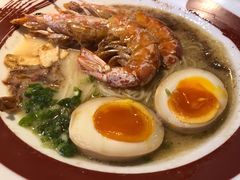 社长原汤拉面双虾双蛋-雷门拉面店(新光天地店)
