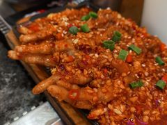 火辣鸡爪-韩阳王石板烤肉