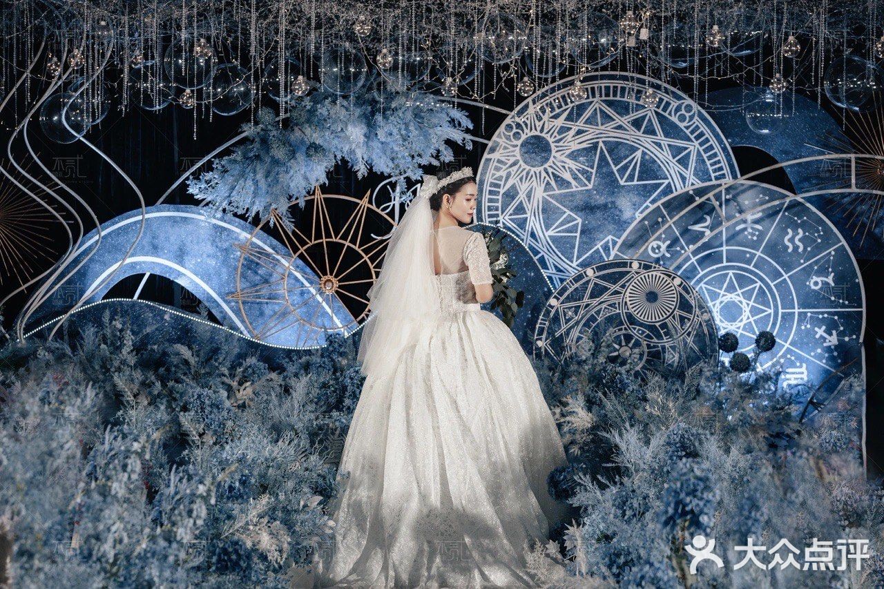 蓝色星空系婚礼｜兰庭絮婚礼