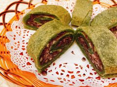 绿茶红豆薄撑-顺德人家食府(黄金广场店)