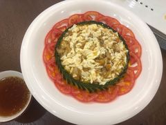 蟹黄炒蟹腿-丁老爷子苏香圆