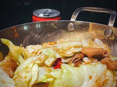 干锅手撕包菜-绿茶餐厅(汇悦大融城店)