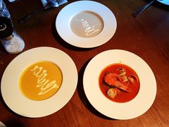 奶油蘑菇汤-弗兰克牛排西餐厅Ribone steak house(柠檬花园店)