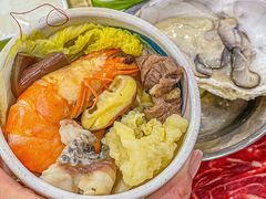 -杨老板·海鲜集市火锅·鲜切牛肉(中防万宝店)