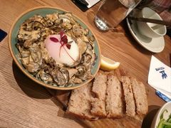 滇南杂菌配酸面包-山野板扎·云贵川Bistro(上海首店)