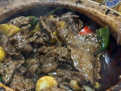生啫牛肉-天宝食坊·啫啫煲大排档(西华路店)