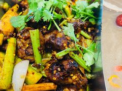 经典香辣蹄花锅-蓉客成都火锅·招牌麻辣牛杂·特色香辣蹄花(凌水店)