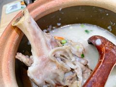 骨汤鲜虾肉骨粥-唐食语粥(青山万达广场店)