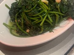 白灼番薯叶-陈鹏鹏潮汕菜(欢乐海岸 海边景观店)