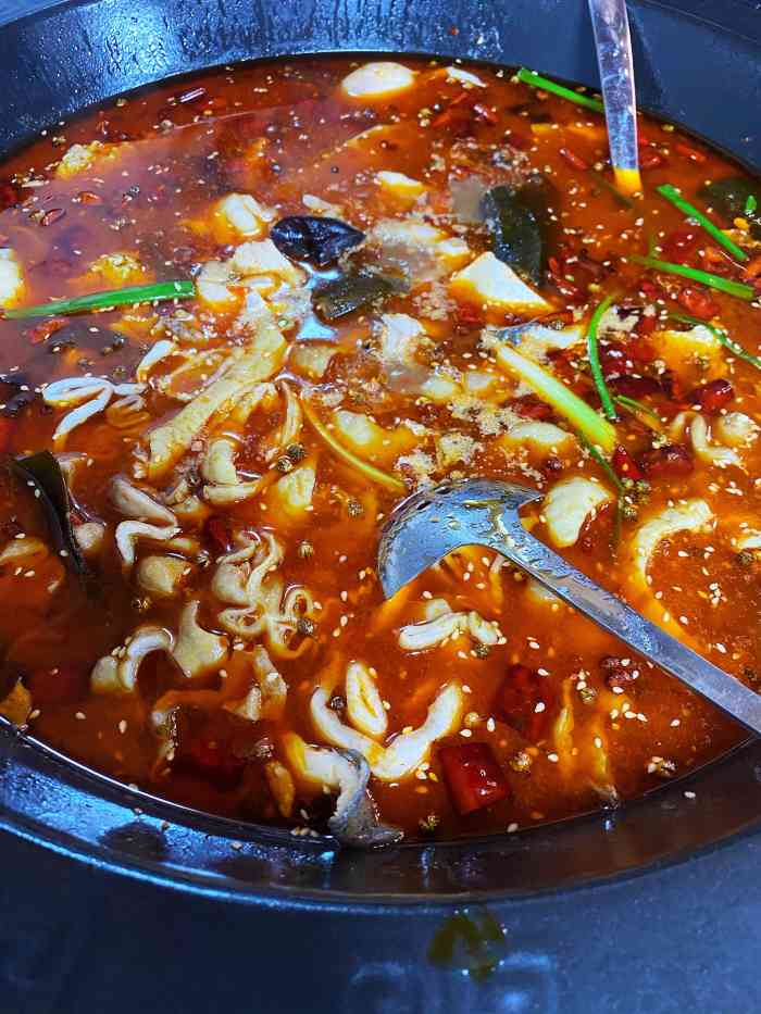 豆花肥肠鱼火锅(西园路店)-"【苏轼探店】 商户名:豆花肥肠鱼火锅.