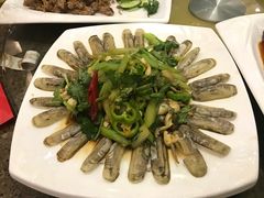 葱油炒蛏子微辣-旺达·福州菜(正大广场店)