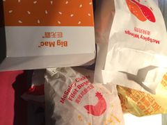 麦辣鸡腿堡鸡翅餐-麦当劳(坂田分店)