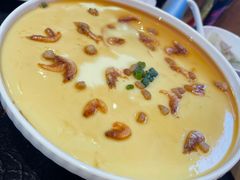 樱花虾蒸蛋-正德楼果木烤鸭·渔家菜(东港店)