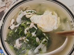 青咸菜目鱼汤面-老地方面馆(思南路店)