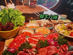 -明洞阿姨·韩式酱蟹烤肉·创意料理(三元桥店)