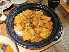 蒜香火腿丁包浆豆腐-云海肴·汽锅鸡·云南菜(广安门天虹店)