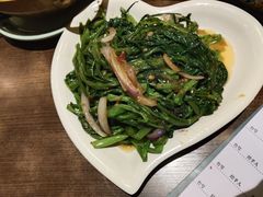 马拉盏炒通菜-大头虾越式风味餐厅(光明广场店)