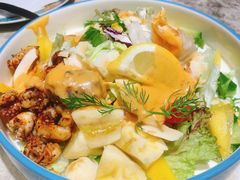 辣椒八爪鱼沙拉-Gray Whale 灰鲸餐厅(北美N1店)