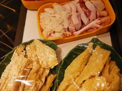 炸腐竹-润园四季椰子鸡火锅(海上世界店)