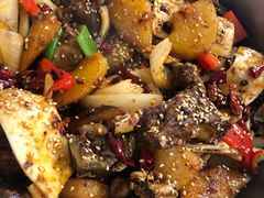 -炕锅羊肉土火锅面片大王
