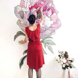在墙上画出喜欢💕的作品