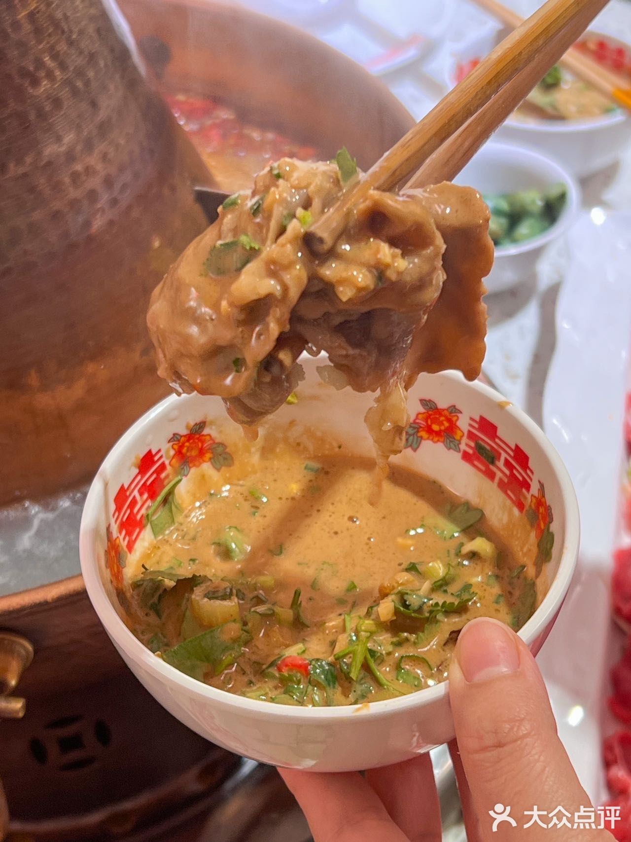这个冬天得有一顿蒲大艳小肥羊铜火锅
