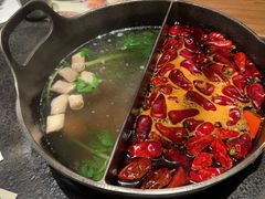 草本鸳鸯锅-盡膳口福跷脚牛肉火锅(晶耀前滩店)