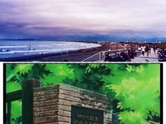 镰仓高校前坂道-灌篮高手动画打卡地