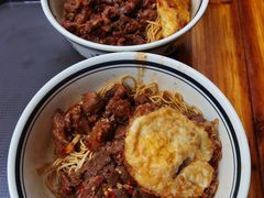 麻辣鸭子和麻辣牛肉双拼-李易面馆(树木岭店)
